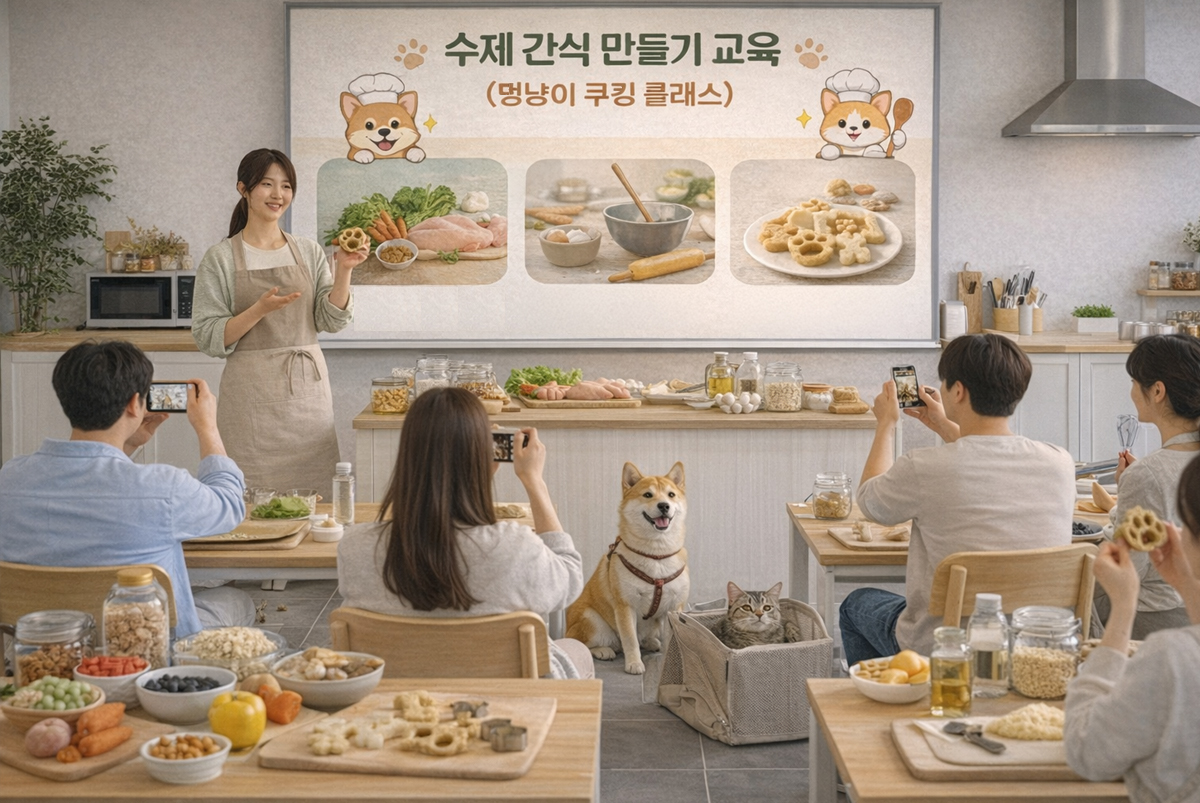 멍냥이 쿠킹 클래스